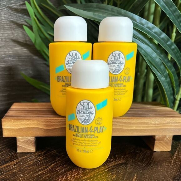 Sol de Janeiro BUNDLE 3 Brazilian 4-Play Moisturizing Cream Shower Gel. 3 fl oz. - Picture 1 of 11